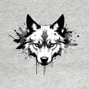 Wolf watercolor T-Shirt